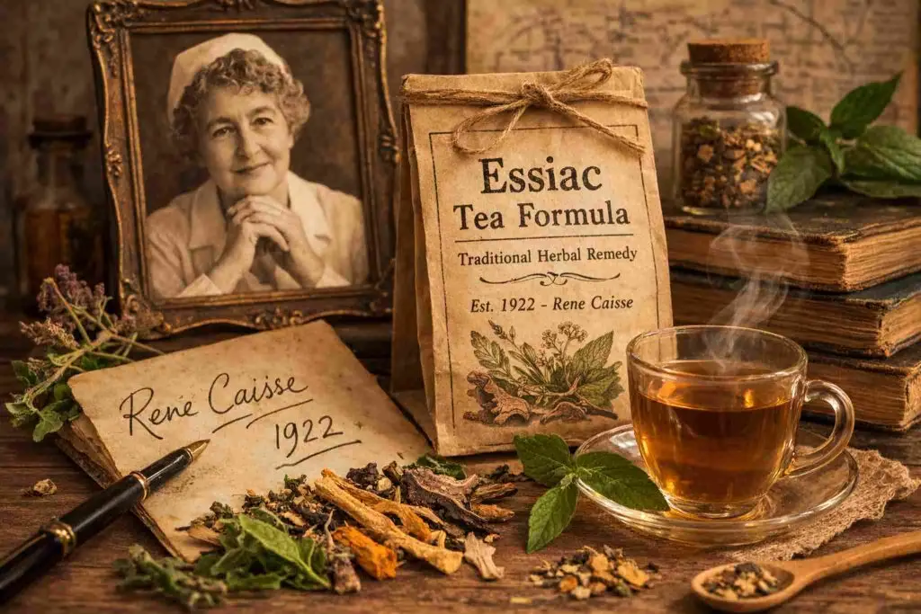 Essiac Tee Kräutermischung aus acht traditionellen Kräutern, darunter